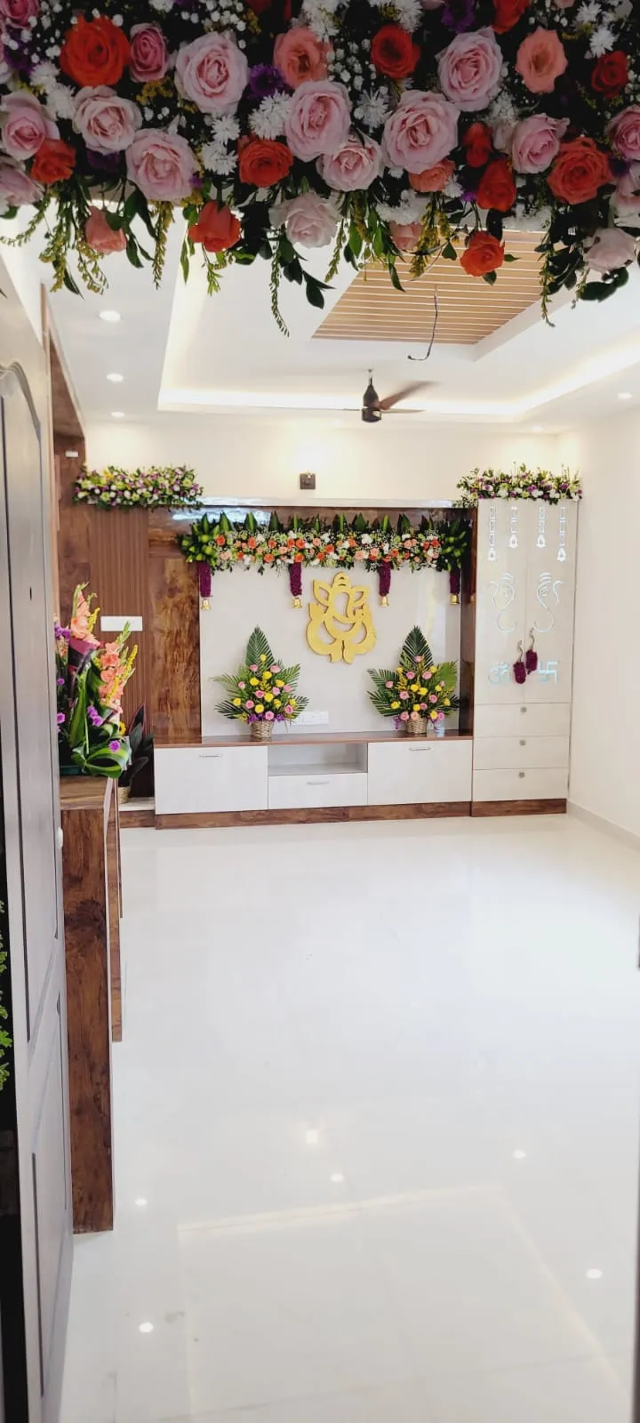 Mehandi Flower Decoration